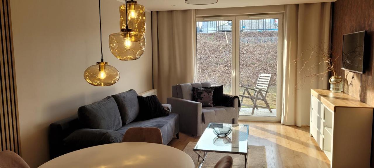 Sloneczny Apartament Z Ogrodkiem Gdansk Exterior foto